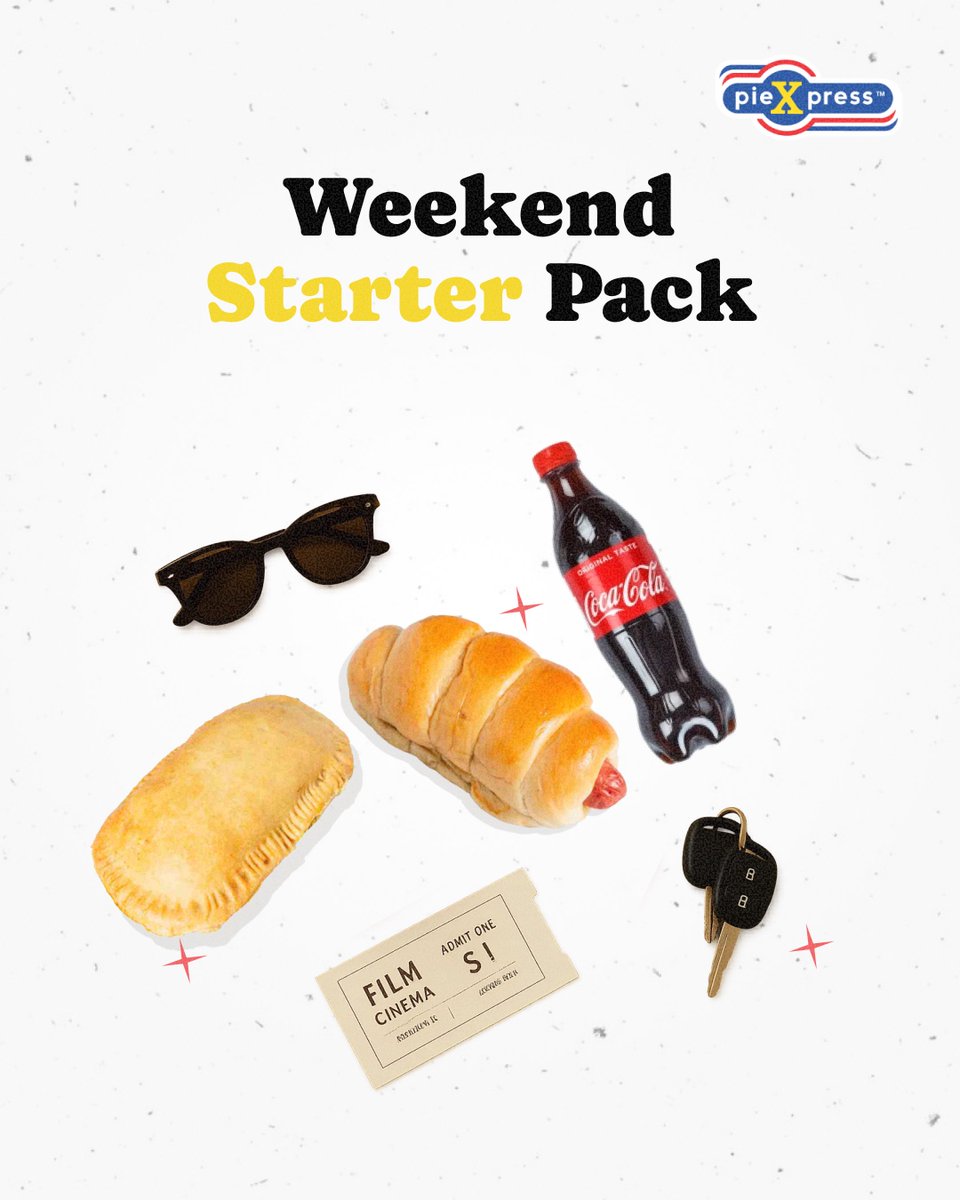 Piexpress_NG's tweet photo. If you're not jamming your weekend with PX snacks, you're wrong ohh!
#PieXpress #WeekendStarterPack #snackgoals #weekendmood https://t.co/dHEzEPaxFO