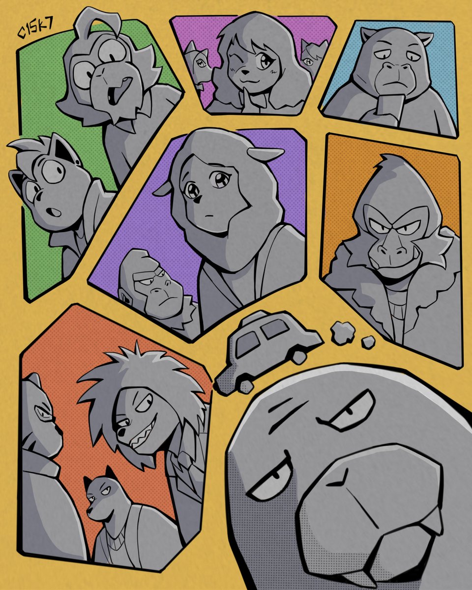 17. ODD TAXI (fanart)
#Oddtaxi #fanart