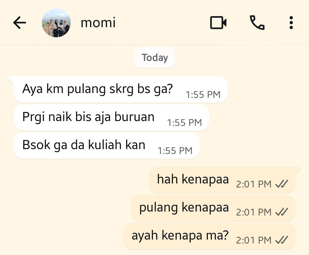 lauveliya's tweet image. the biggest fear sebagai anak rantau