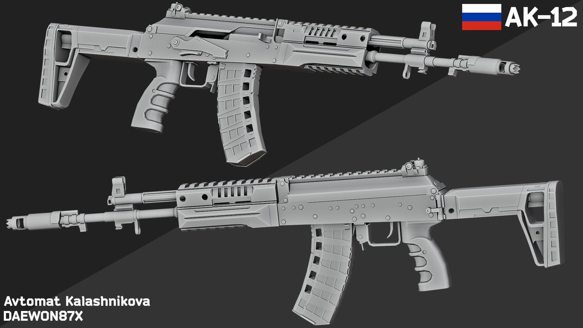 I feel really motivated to make a buncha weapons wth?

AK-12
#Gamedev #Robloxdev #Blender