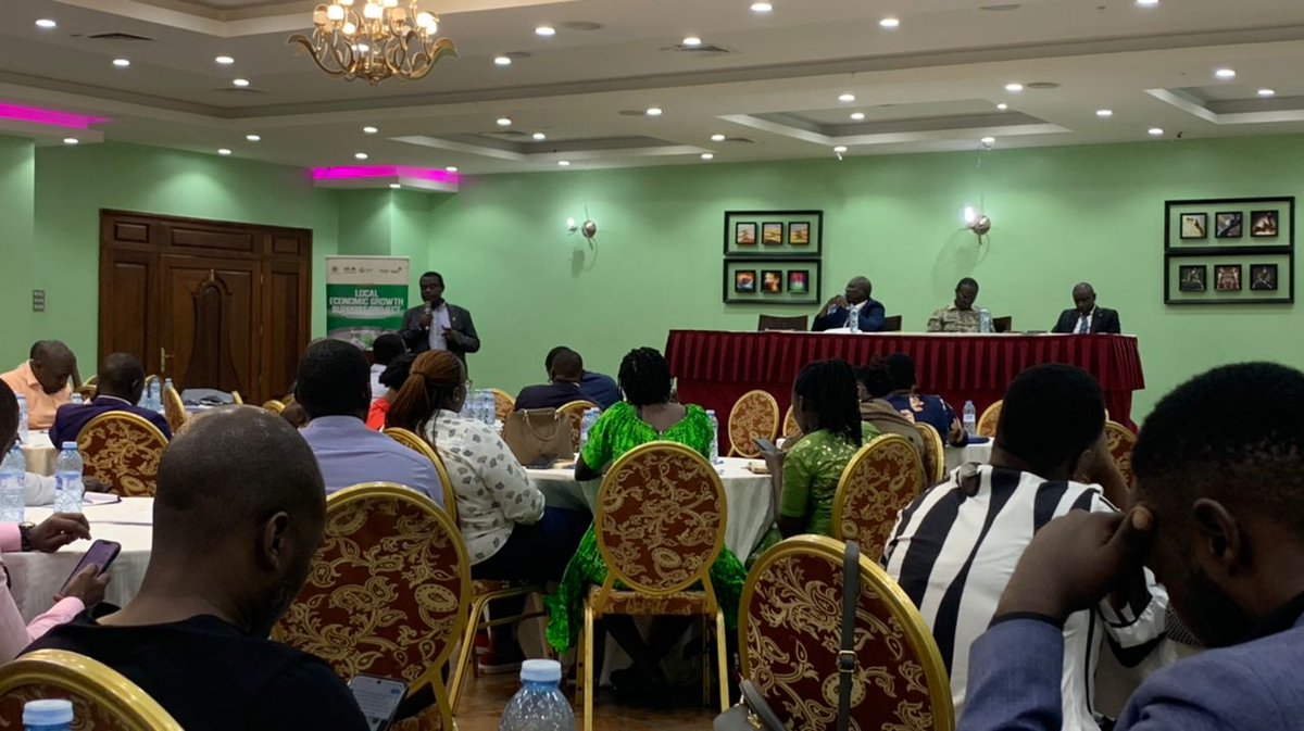 Meeting of Communication Officers with PS Ministry of Local Government and PS Ministry of Information Communication Technology and National Guidance,  today at Imperial Royale, Kla.