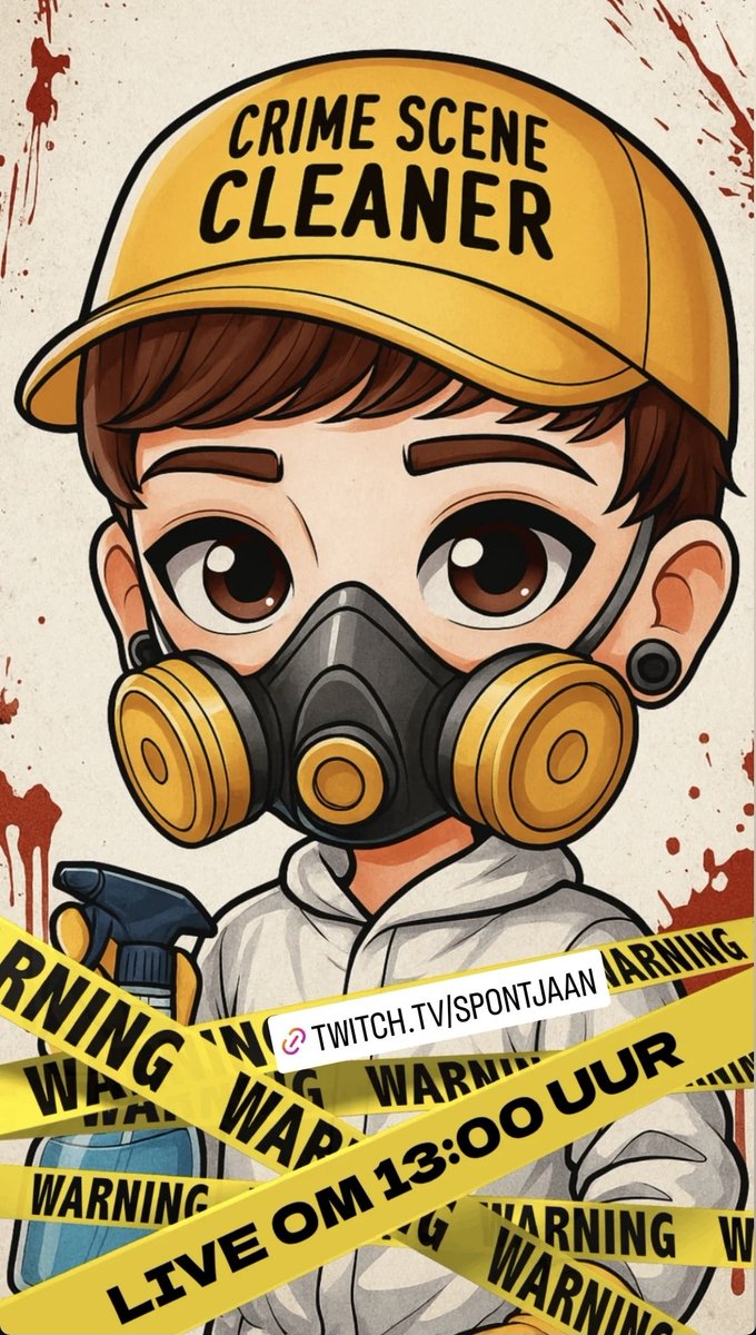 Ik pak er om 13:00 uur op twitch.tv/SpontJaan er even een dweil bij hoor, bah! Zie ik je daar?