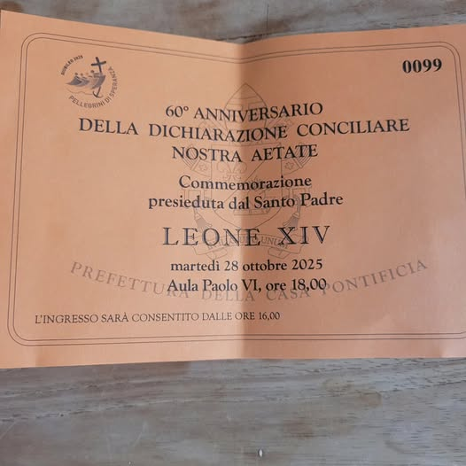 Ringrazio Pax Romana per inviarmi in rappresentanza