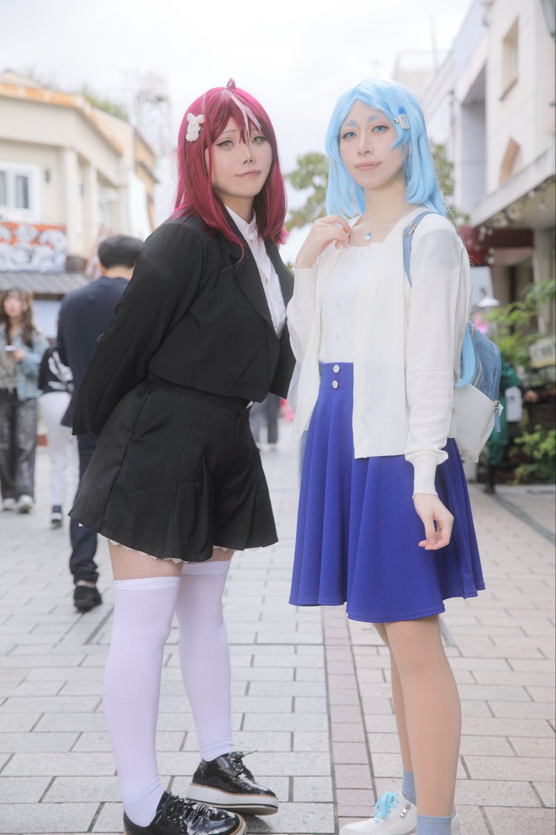 psyyche's tweet photo. cos＊亀戸お遊び組
mao + sio ＝ masio …♫
#フクヤマニメ8 https://t.co/5oPiNyZmKg