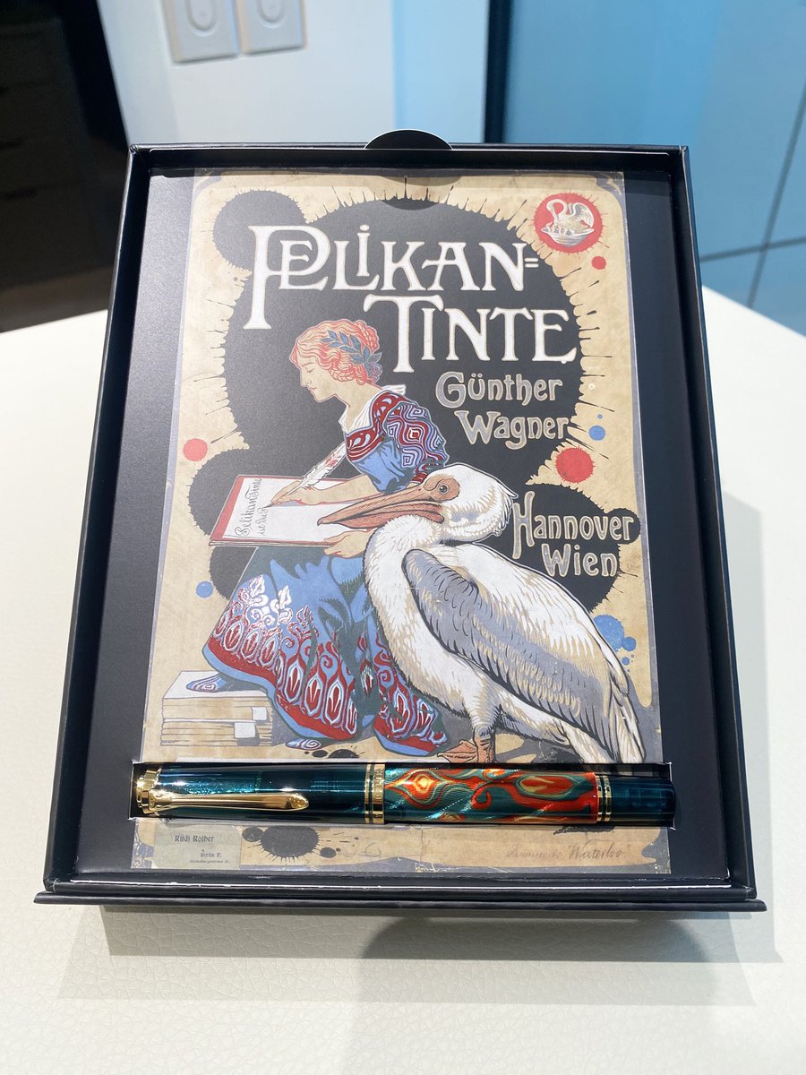 限定品紹介🖋️ 】 #ペリカン より限定M600 #ルディ・ローザ が発売