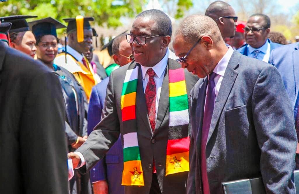 cdrmuchadura's tweet image. 🎓 A Historic Day at LSU!
President and Chancellor Dr. Emmerson Dambudzo Mnangagwa arrives to preside over the 16th Graduation Ceremony — celebrating knowledge, innovation, and Education 5.0. 🇿🇼
#Education5_0 #ED2030 #ZimSanctionsMustFall #Resolution1