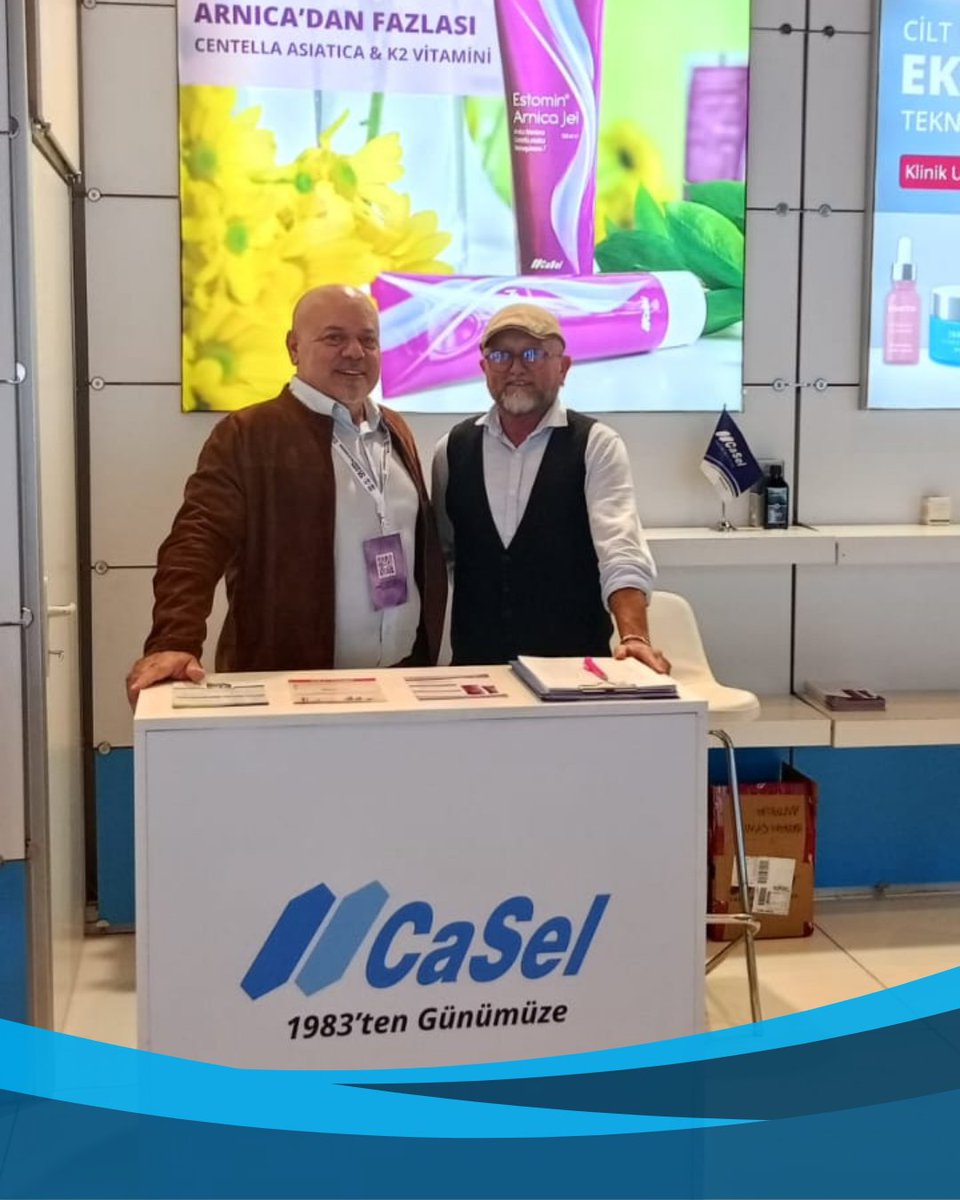 33. Ulusal Dermatoloji Kongresi’nde hız kesmeden yolumuza devam ediyoruz!

Casel İlaç olarak, #Estomin, #Dermoten ve #Oralmedic markalarımızı değerli sağlık profesyonelleriyle bir araya getirmekten büyük mutluluk duyuyoruz.

#Caselİlaç #Dermatoloji #UlusalDermatolojiKongresi2025