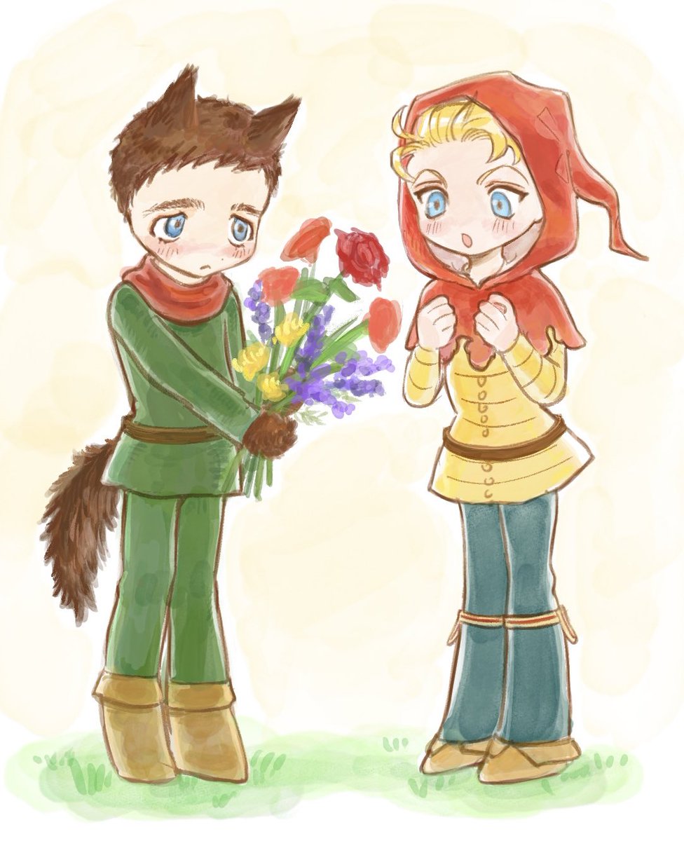 怖いオオカミじゃないよ

#hansry #ヘンカポ