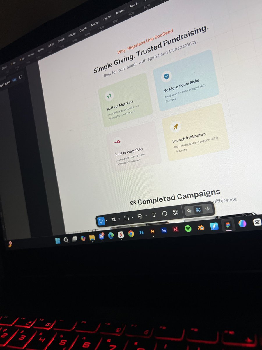 Cisco_jr_'s tweet image. Every section of @sooseed_app is designed to earn trust, not assume it.