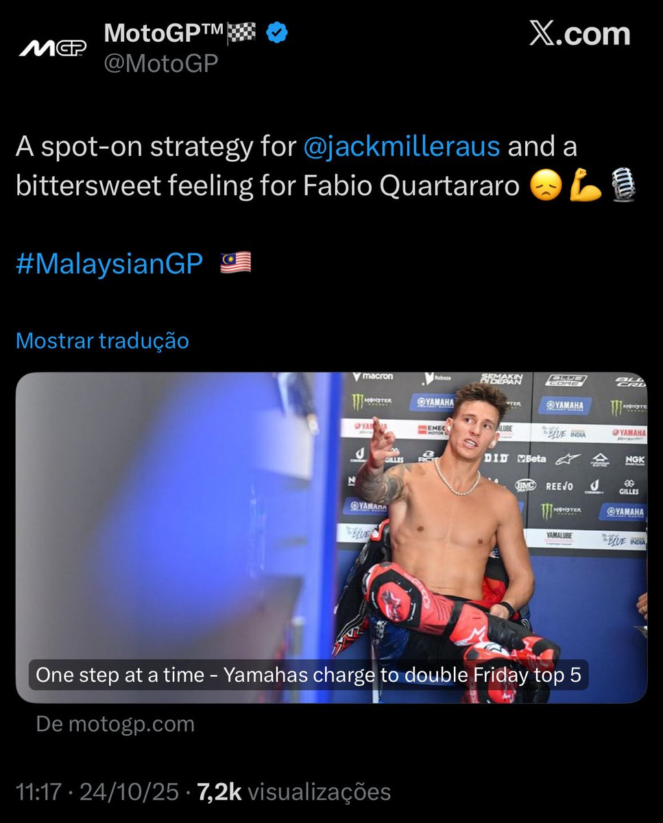 “yes Fabio quartararo is maaaad 👿👿👿 but look at him shirtless🫦🫦🫦🫦”