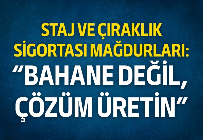 𝘋𝘖𝘓𝘜𝘕𝘈𝘠 (@35dolunay35) on Twitter photo <a href="/UlviYonter/">Dr.İzzet Ulvi YÖNTER</a> Hep aynı nakarat. Verilen sözler tutulmadı ilgililere iletirseniz memnun oluruz. Seçim malzemesi yapmaktan başka ne yaptılar KANDIRILARAK ÇALIŞTIRILAN BİZ 3308 MAĞDURU ÇOCUK İŞÇİLERE❓❓❓
<a href="/TatarHummet/">Hümmet TATAR</a>
<a href="/dbdevletbahceli/">Devlet Bahçeli</a>
StajÇıraklık Fiili Çalışmadır
#StajyerÇırağaTamSigortaŞart <a href="/UlviYonter/">Dr.İzzet Ulvi YÖNTER</a> Hep aynı nakarat. Verilen sözler tutulmadı ilgililere iletirseniz memnun oluruz. Seçim malzemesi yapmaktan başka ne yaptılar KANDIRILARAK ÇALIŞTIRILAN BİZ 3308 MAĞDURU ÇOCUK İŞÇİLERE❓❓❓
<a href="/TatarHummet/">Hümmet TATAR</a>
<a href="/dbdevletbahceli/">Devlet Bahçeli</a>
StajÇıraklık Fiili Çalışmadır
#StajyerÇırağaTamSigortaŞart