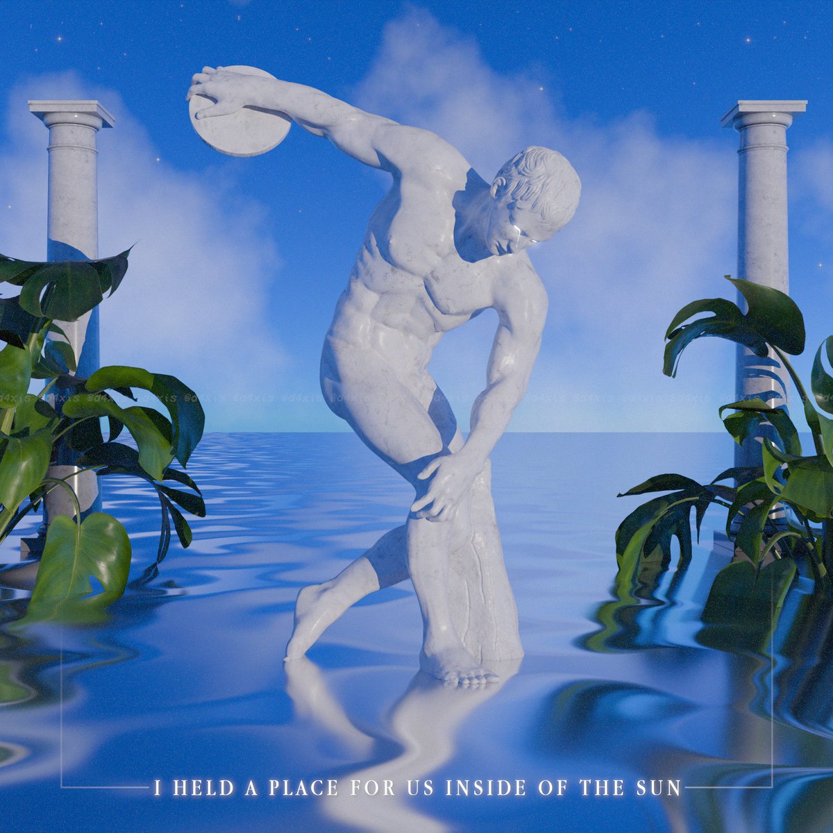 MaryFormankova's tweet image. 🌱☀️☁️#art #aesthetic #vaporwave #sculpture #statue #blendering #blender #gimp #graphics #vaporwaveart #design #3dart
