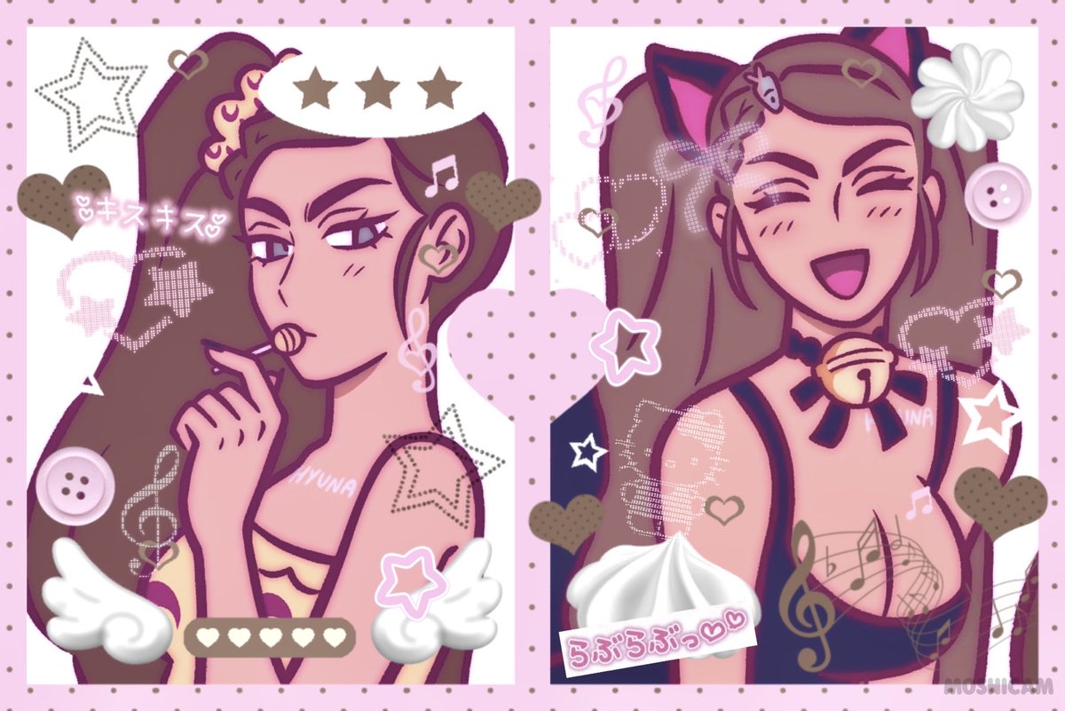 ♡ Hyuna in Gyuaruko outfit ♡
drawn by <a href="/littlestbug64/">TayBug</a> ฅ^>ω<^ฅ