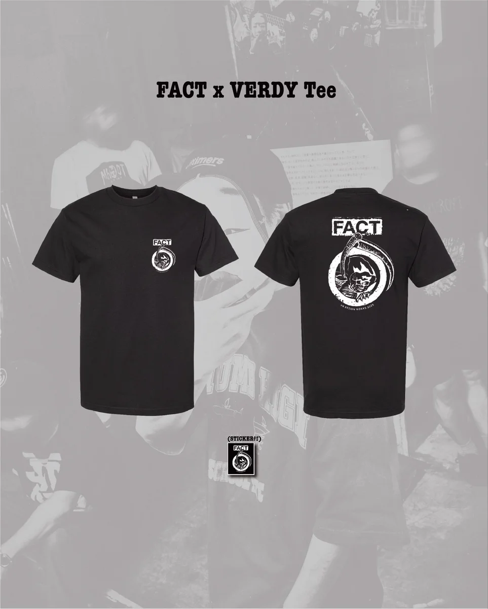 【未開封】　FACT x VERDY Tシャツ ステッカー付 ブラック XL G4BU0SDWwAABeu1?format=webp&
