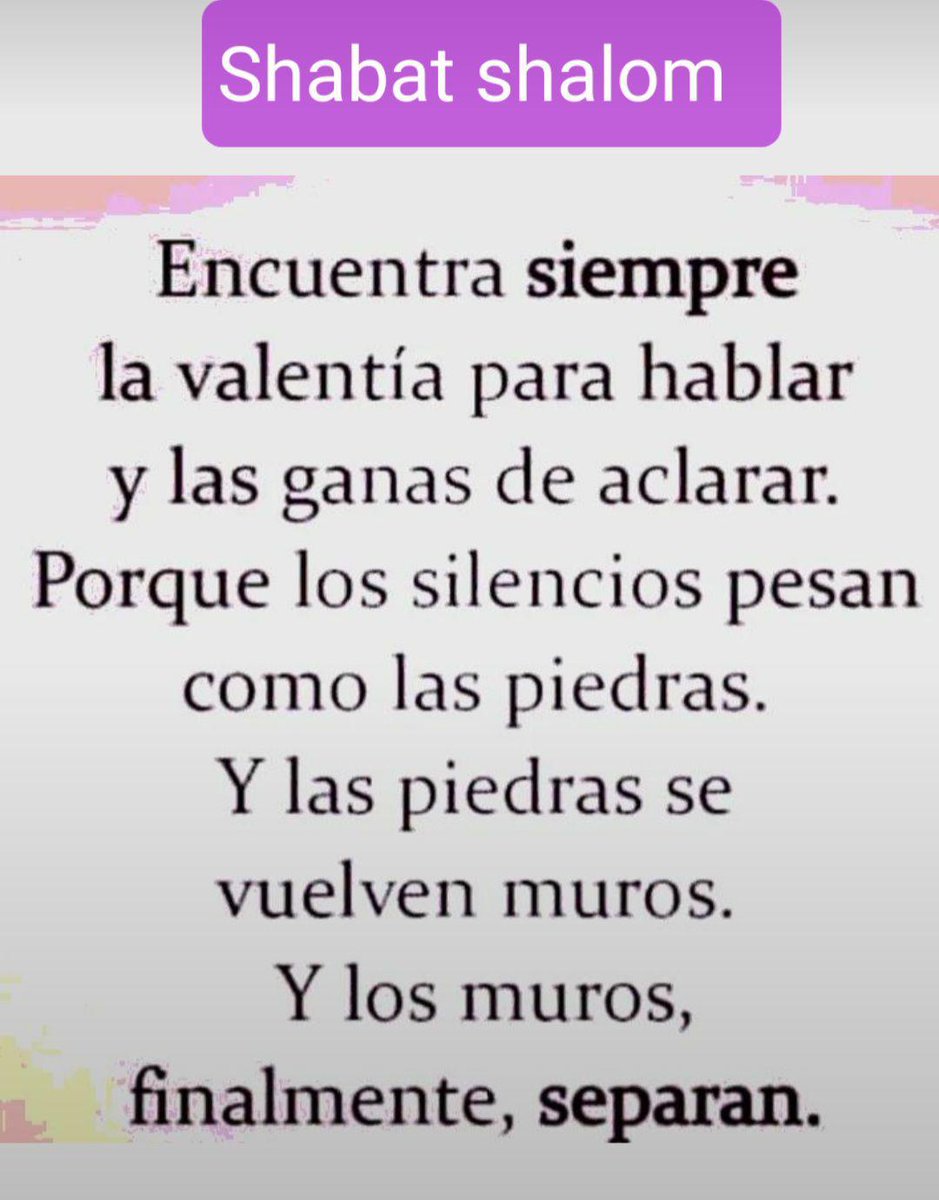 ELOSOLICH's tweet image. Que linda reflexión para el fin de semana 
Voten bien 
SHABAT SHALOM 🙏