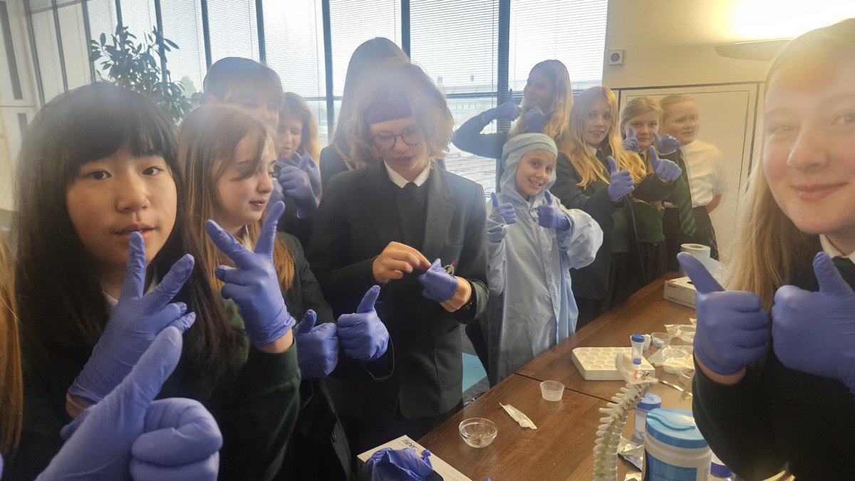 TootHillSTEM's tweet image. Fantastic #STEM experiences for year 8 girls as part of #AdaLovelaceDay #ald25. #TootHillSTEM #STEMeducation #girlsinstem