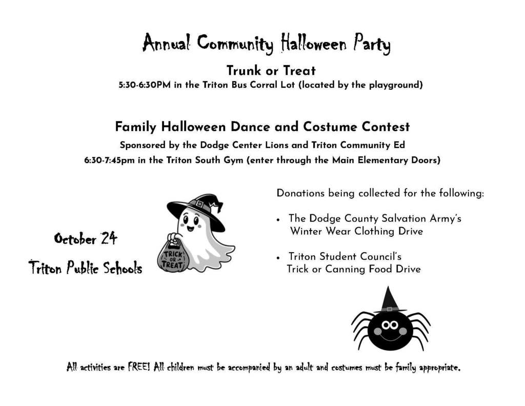 It's our annual Halloween Party!