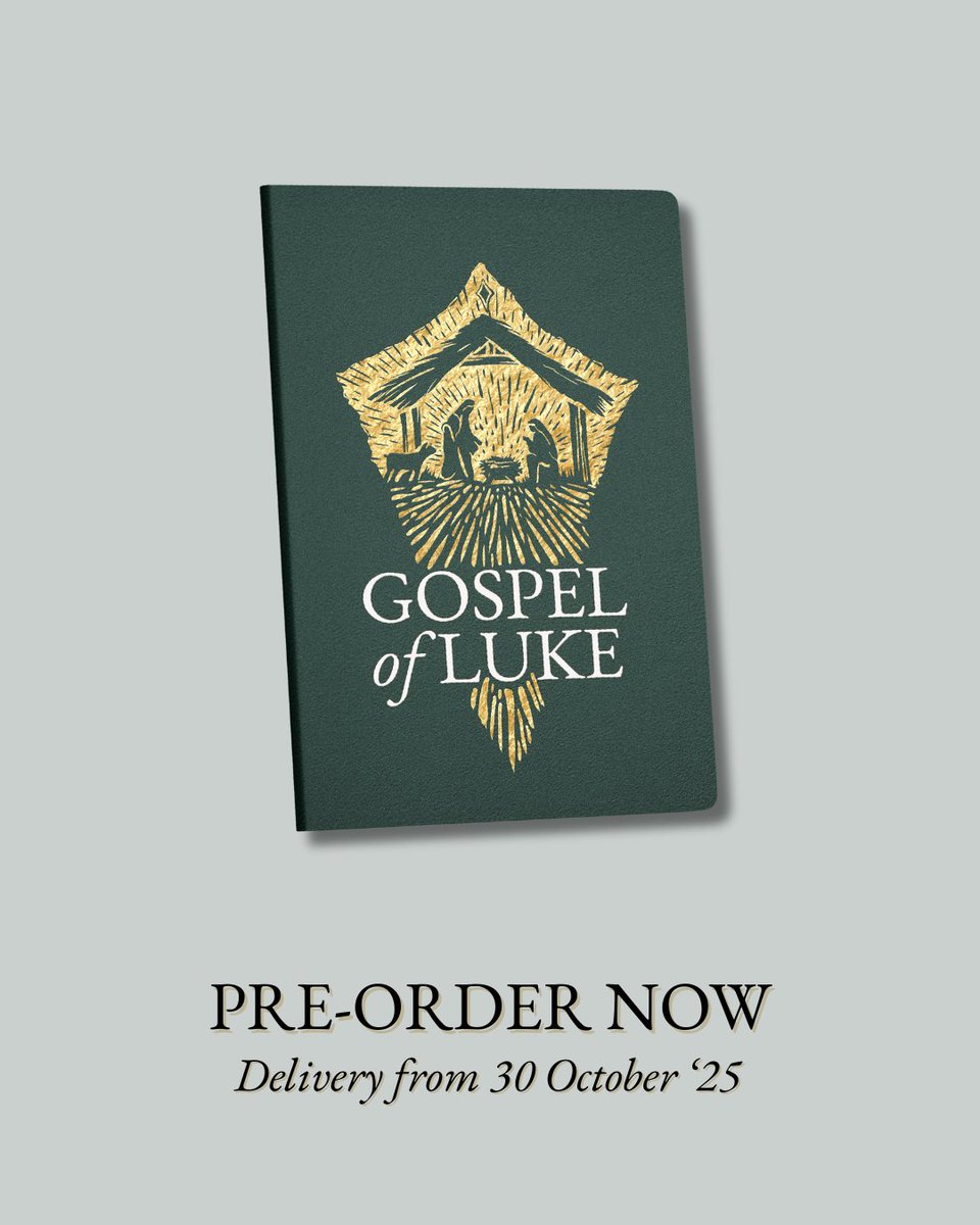 🎄 Christmas is just around the corner – and now is the time to plan for your carol services.

The Christmas Gospel of Luke is pocket-sized, beautifully illustrated, and centred on the life-changing story of Jesus. It’s more than a seasonal giveaway — it’s a gospel where people