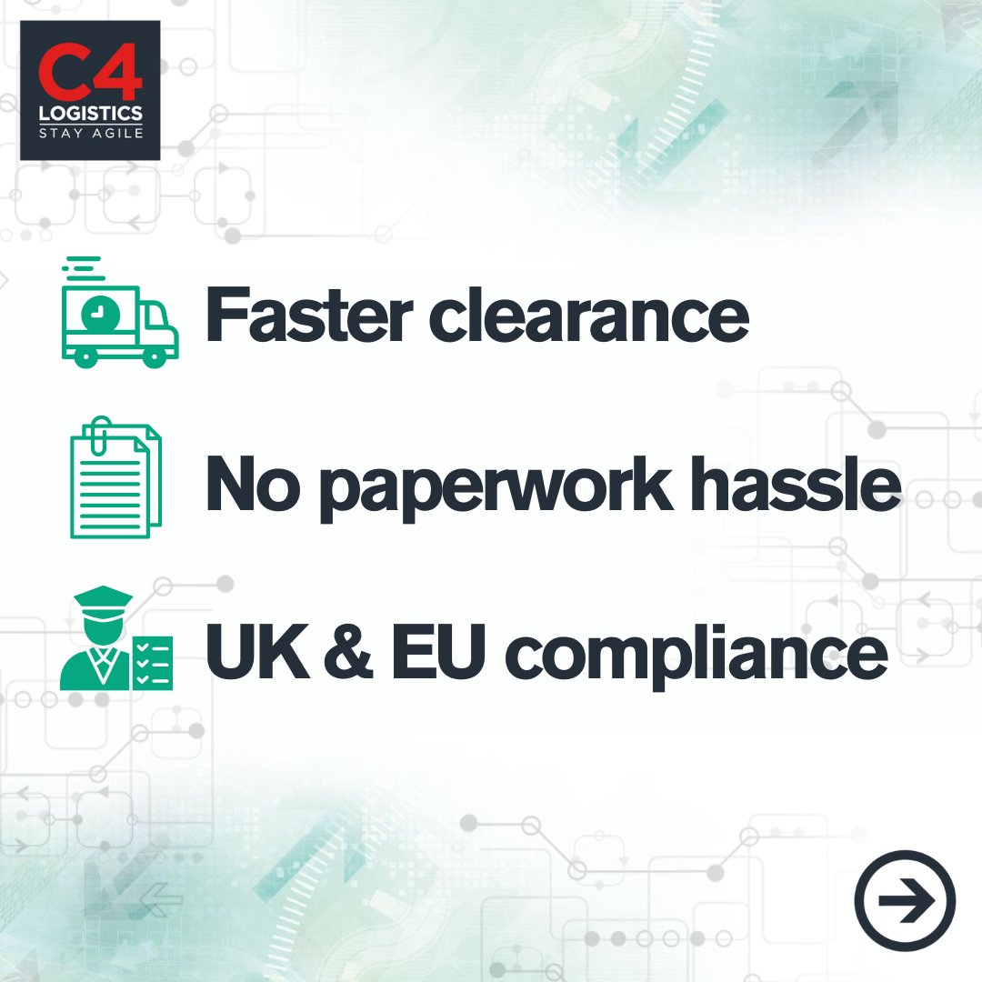 C4Logistics's tweet image. Customs shouldn’t be painful. Too many still deal with slow, manual, error-prone processes. 

EasyClear fixes that with digital booking, border-ready docs &amp;amp; full visibility, no email tennis, no delays. Built by experts. Backed by automation. 

#EasyClear #SmartLogistics