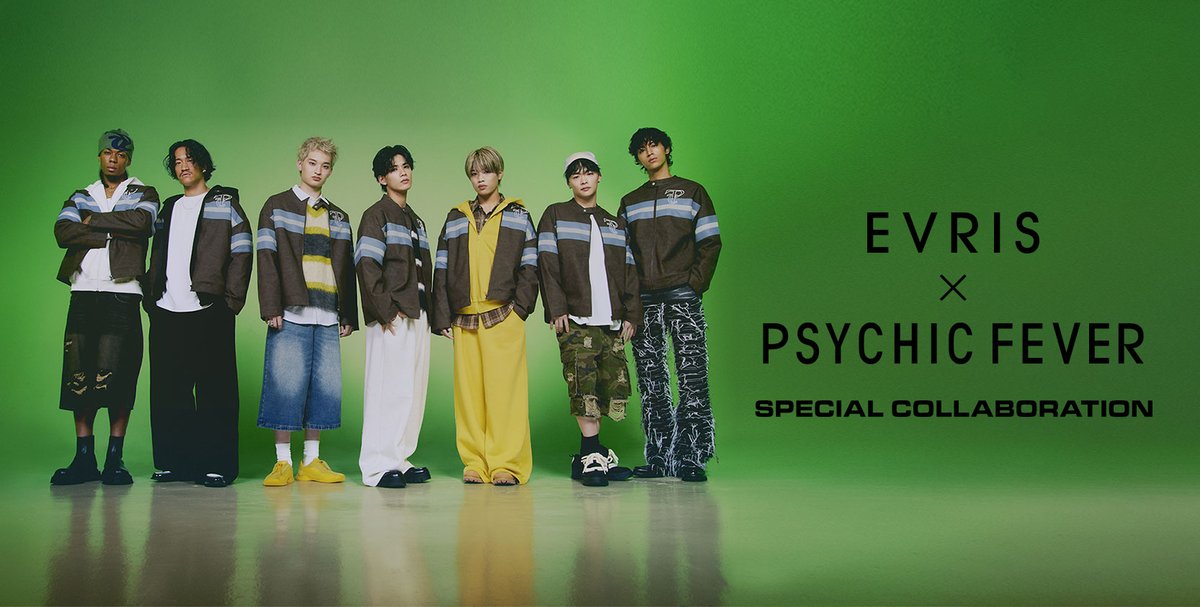 OfficialEVRIS's tweet photo. 💚EVRIS×PSYCHIC FEVER💚

https://t.co/9Enr6C1Kgn https://t.co/3mDRmcEi50