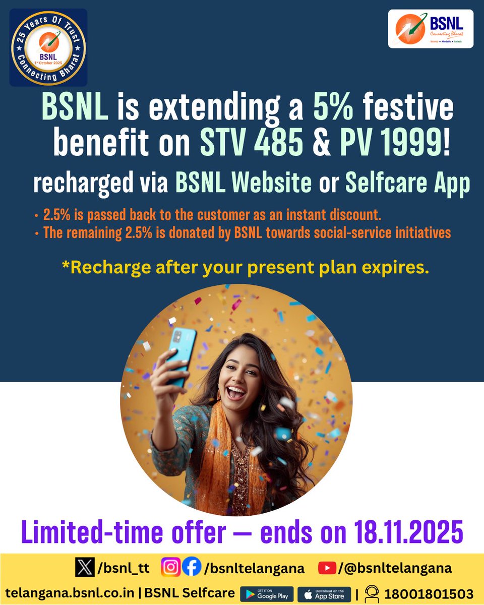 BSNL_Telangana tweet media