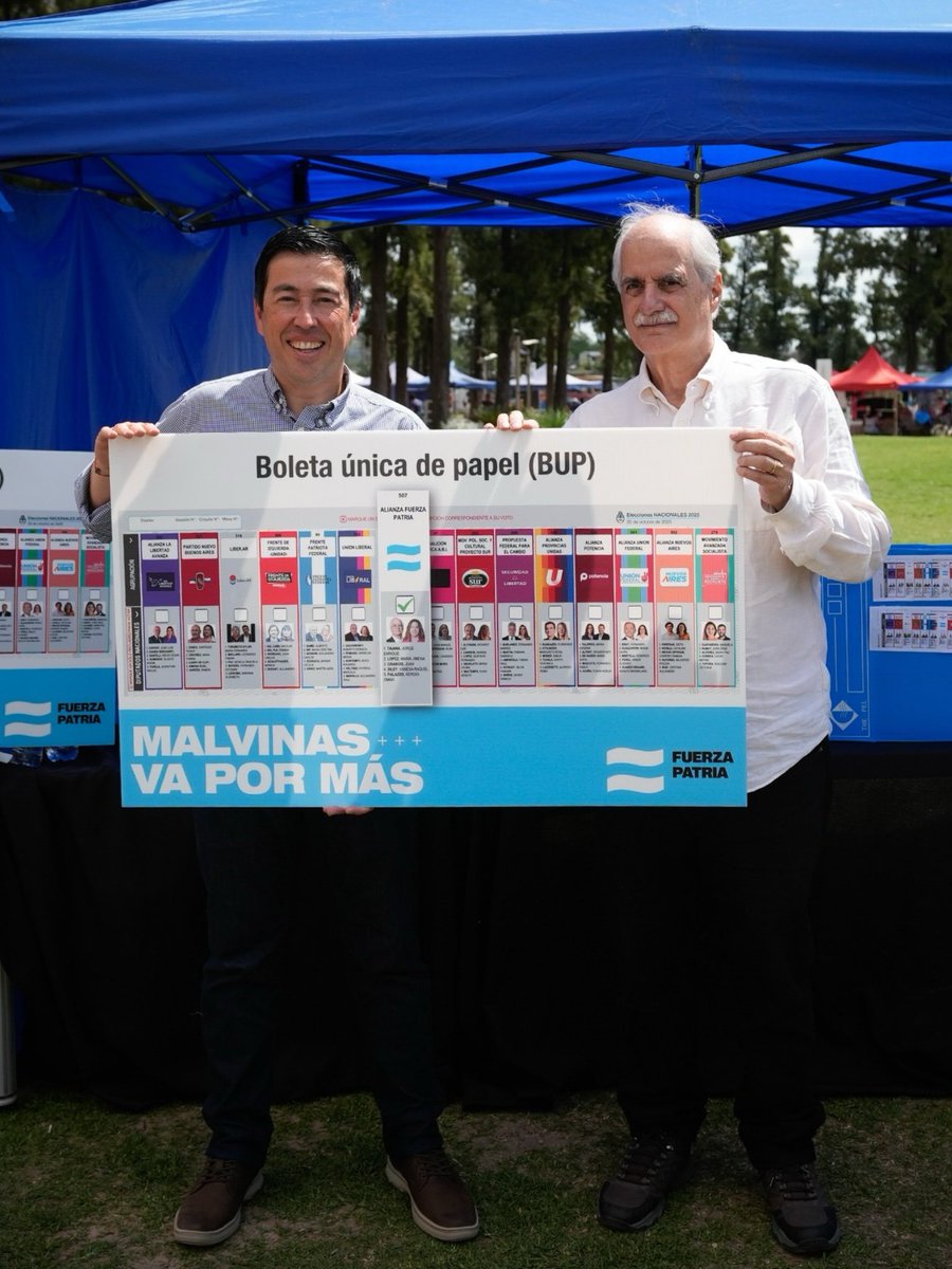 Este domingo, le ponemos un límite al gobierno nacional poniendo un ✅ por <a href="/JorgeTaiana/">Jorge Taiana</a> a la cabeza de la lista de #FuerzaPatria.

#MalvinasVaPorMás