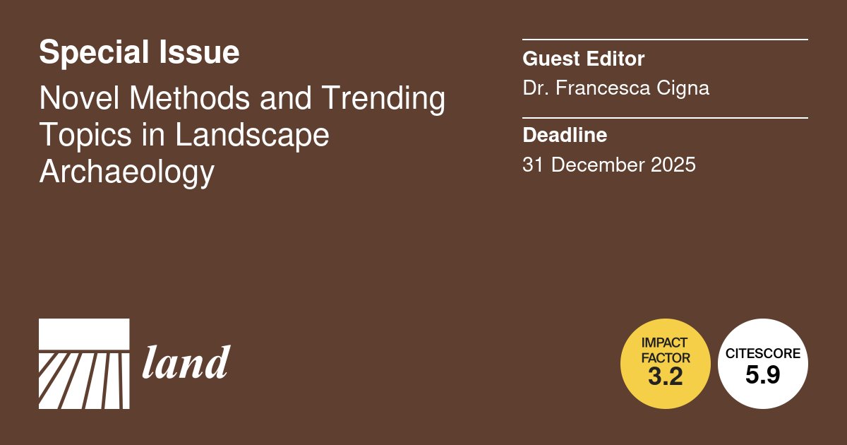 Land MDPI tweet media