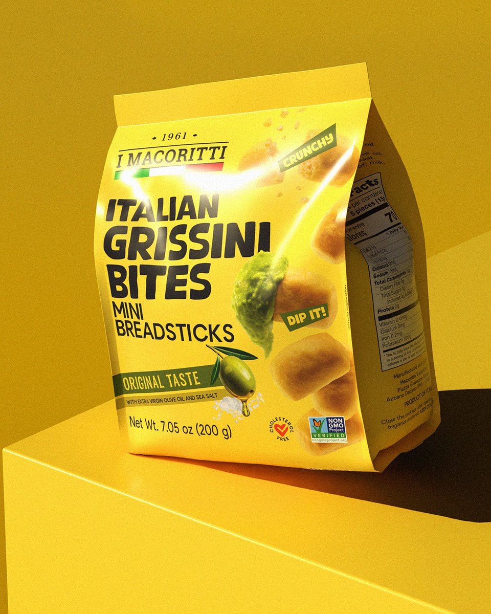 packagings's tweet image. Each pack balances #Italian authenticity with American #approachability, featuring oversized grissini illustrations floating midair to express lightness and crunch.

packagingoftheworld.com/2025/10/italia…

#packagingdesign by JacLeRoi