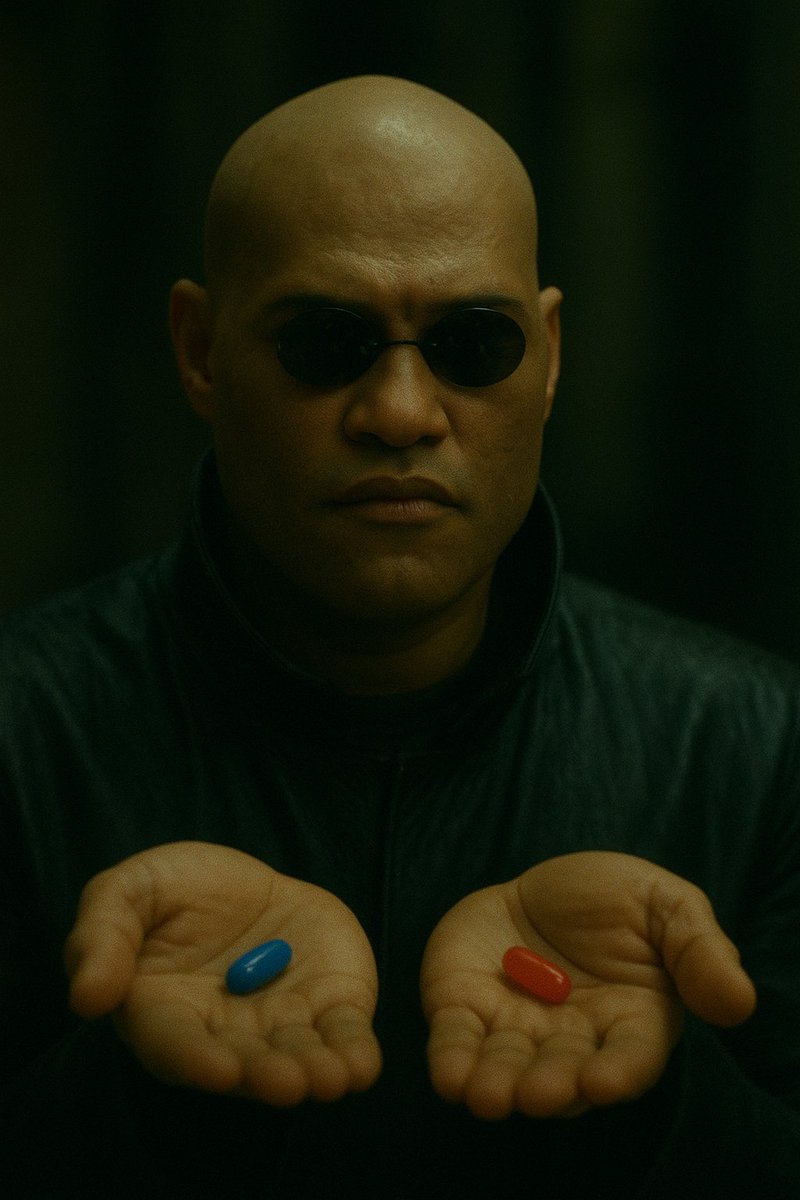 osis_world's tweet photo. Blue pill: Keep scrolling and giving away your data.

Red pill: Own your data, earn cashback, and control your footprint. https://t.co/WPBv48eKHP