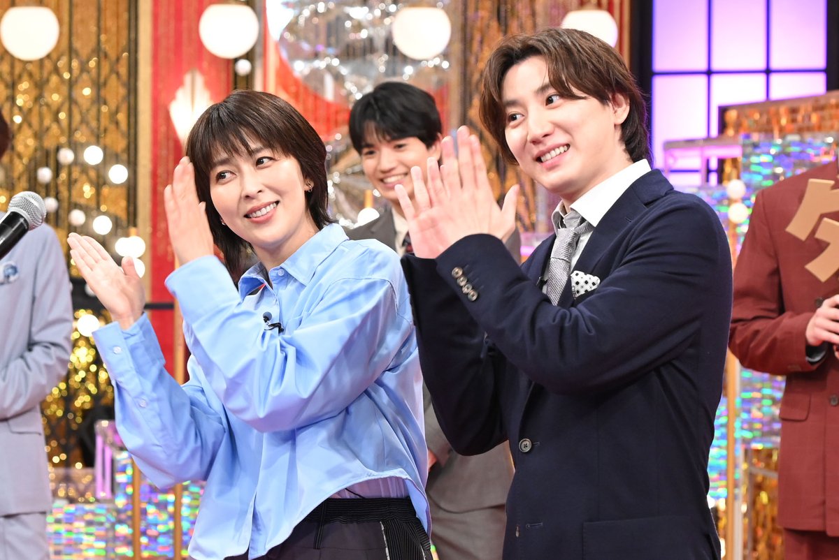 ⋱放送まであと6時間⋰
今夜の #GOスト チラ見せ💎

幸せなら松たか子 さんさん👏

#GoldenSixTONES は今夜9時から放送✨