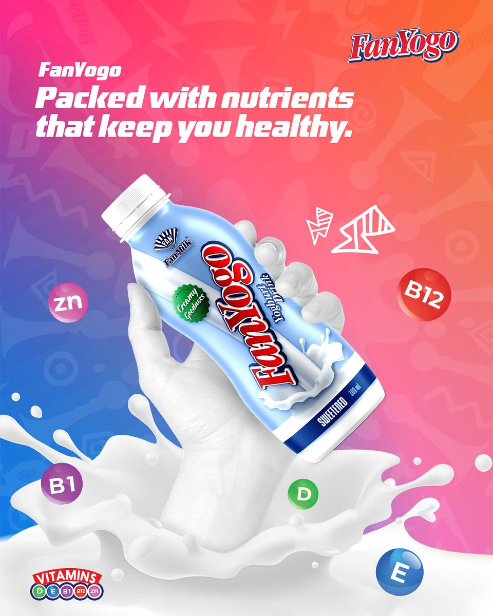 A yoghurt that tastes great and nourishes  your body with Calcium, Protein and Energy.
That is why FanYogo is your best choice.