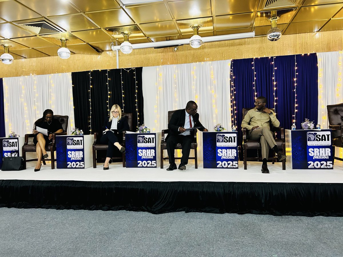 MyAgeAfrica's tweet photo. Happening now!! My Age Africa participation in #SRHRIndaba hosted by @SATZimbabwe! We're honored to contribute to discussions on advancing reproductive health services in Zimbabwe & showcase our work #ReproductiveHealthMatters https://t.co/OKlHES4Wxx