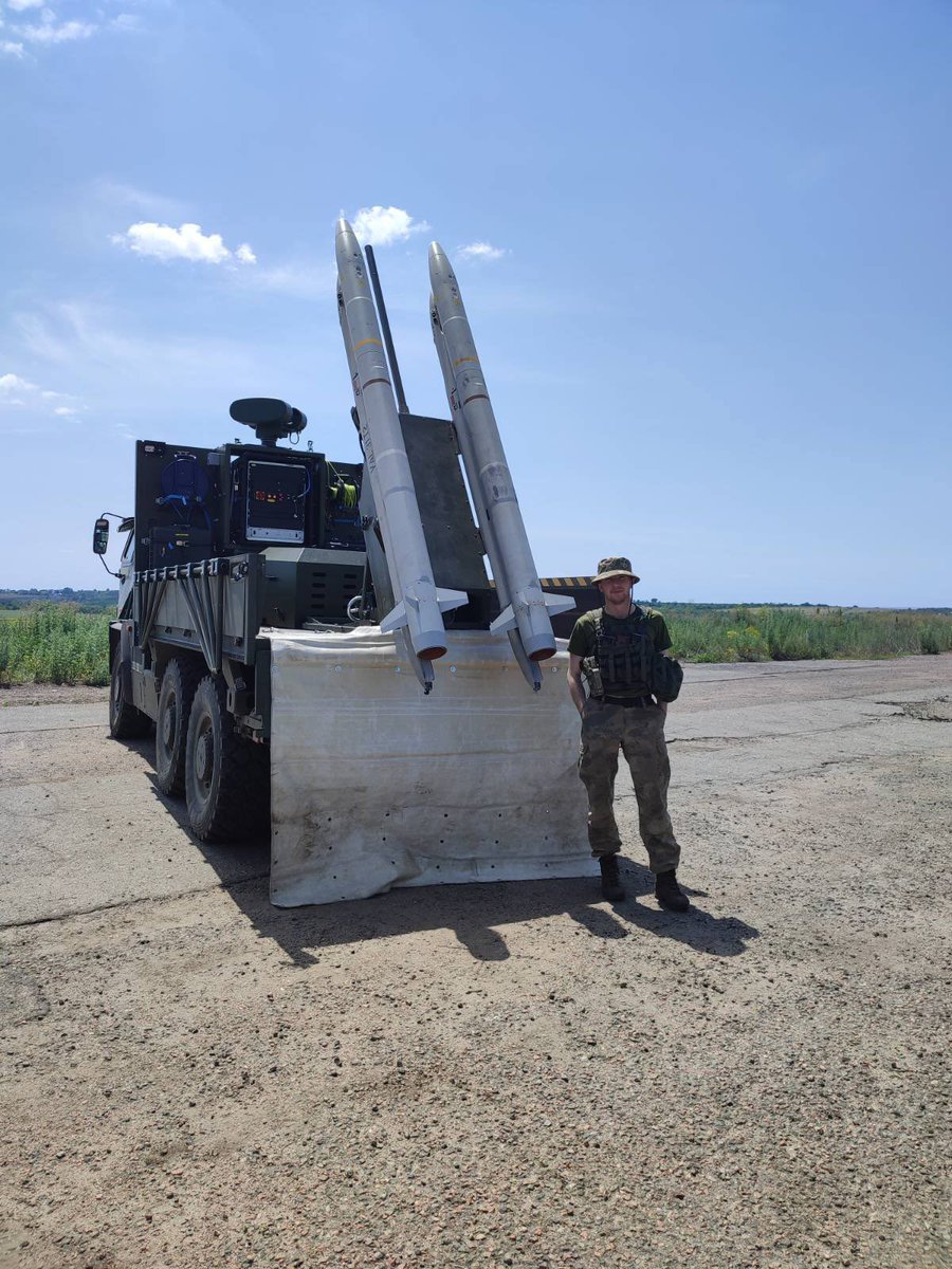 bayraktar_1love's tweet image. British Raven air defence system in service in Ukraine
