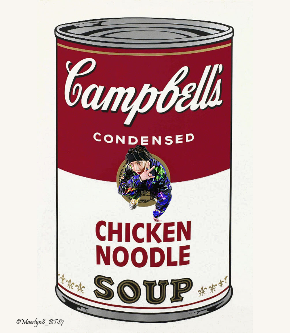 💜 BTS is/in Art - Re-Post 💜

I have Hobi with strawberries and Hobi with soup. I'm gonna need to make a Hobi with spaghetti edit next!

ART USED:
-Strawberries, Lucien Freud (1952)
-Campbell's Chicken Noodle Soup, Andy Warhol (1968)

#btsisinart #bts #jhope #EAT_IT_UP_SPAGHETTI