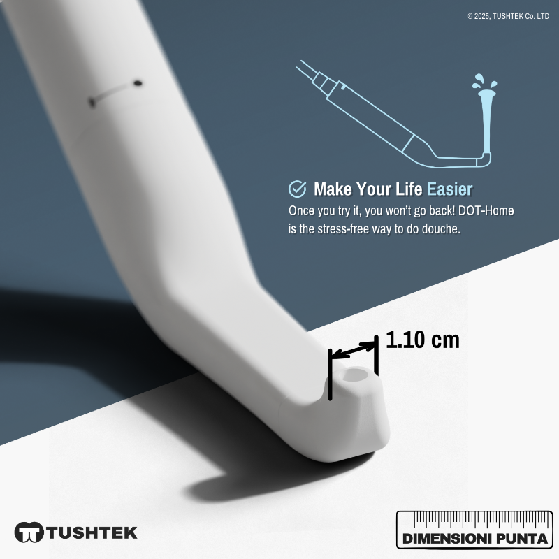 tushtek's tweet photo. The secret to men's intimate hygiene. A shower head with the fastest way to douche.

Have you ever thought "there must be a better way"? DOT-Home is your answer.