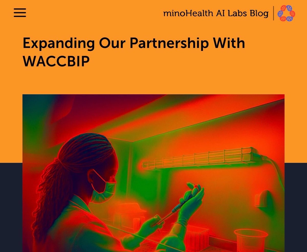 minoHealth's tweet photo. We’re excited to expand our work with the West African Centre for Cell Biology of Infectious Pathogens (@WACCBIP_UG ) in advancing AI-driven drug discovery and biological research.
Read more:
https://t.co/J077O3lB3R…
#MinoHealth #WACCBIP #AI #DrugDiscovery #Biotech https://t.co/eiC8FBUng8