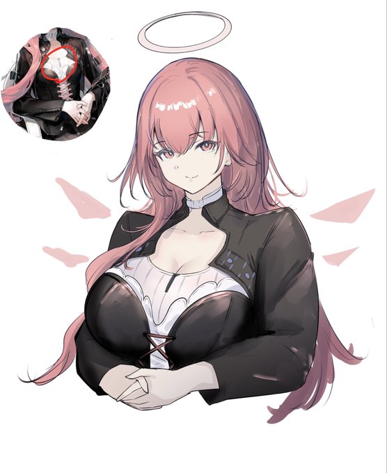 服のラインのせいで初めて見た時デッッッッッッって空目した 