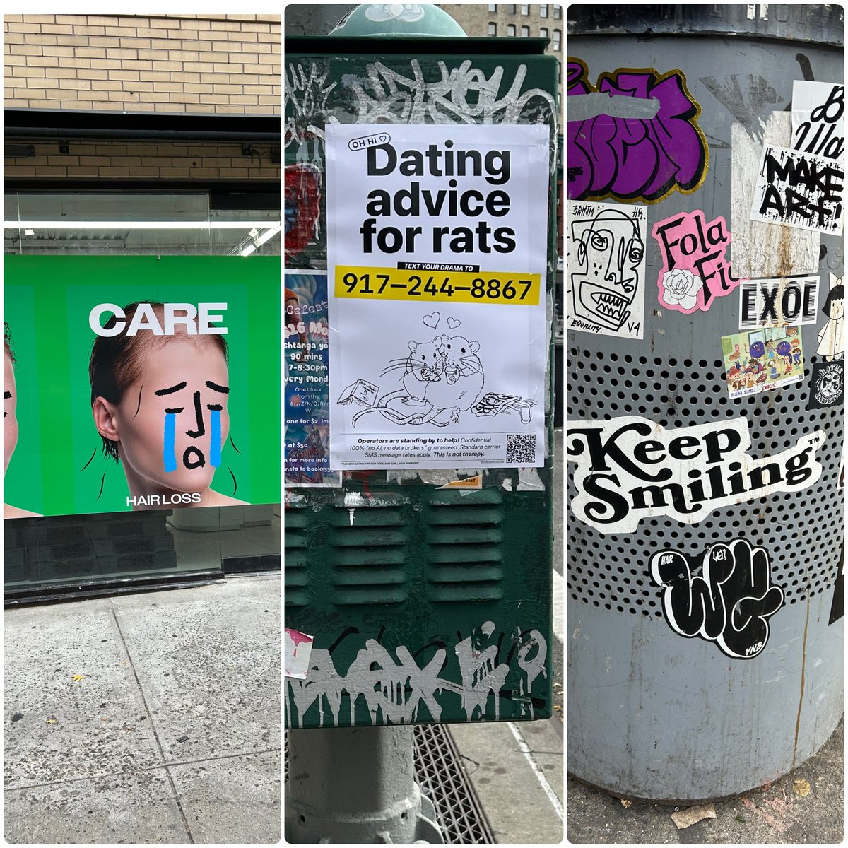 Schwartzie14's tweet photo. Some random sites on Lafayette St. #nowyork https://t.co/GNO0OWet7w