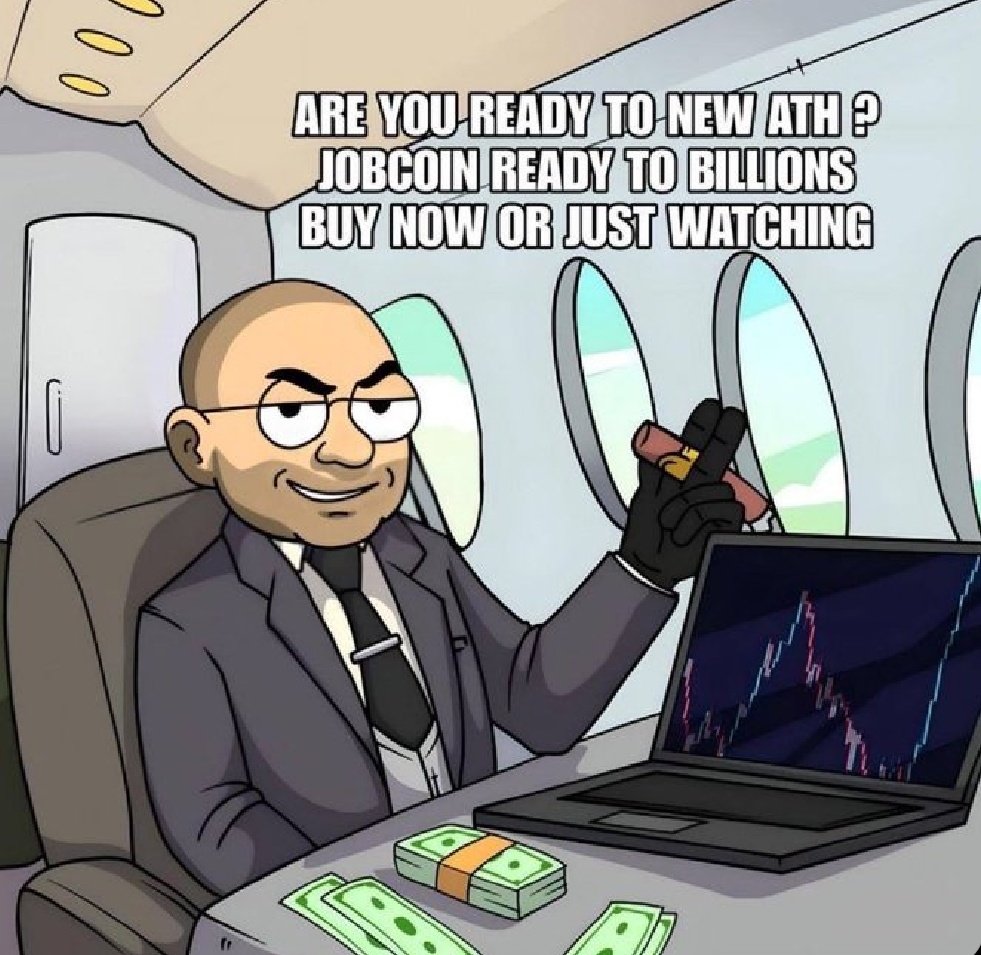 Tech_command0's tweet image. They built robots to replace workers. We built Jobcoin to replace fear.
Jobcoin life is good life