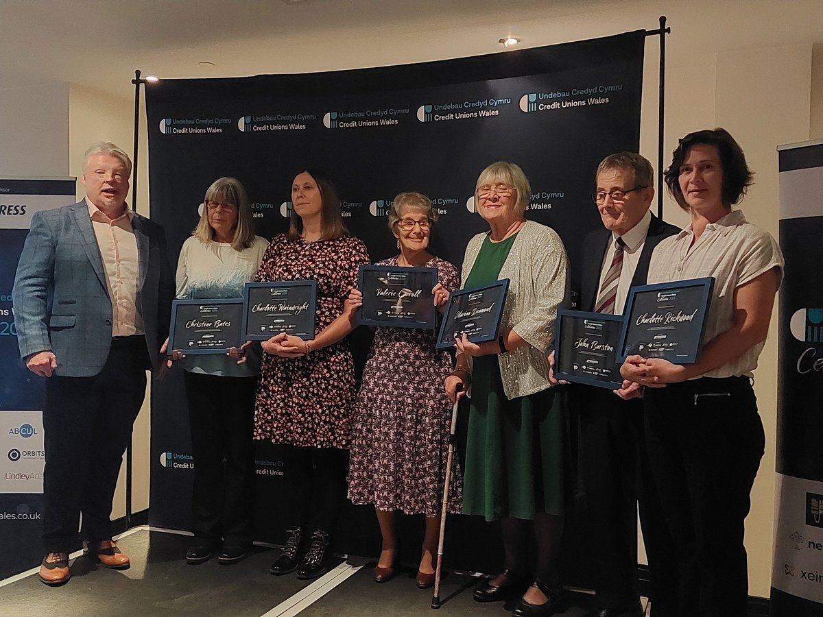 Merthyr Tydfil Borough Credit Union | Longest serving volunteer wins at Credit Union of Wales Awards 2025 mtbcu.org.uk/news-events/lo…