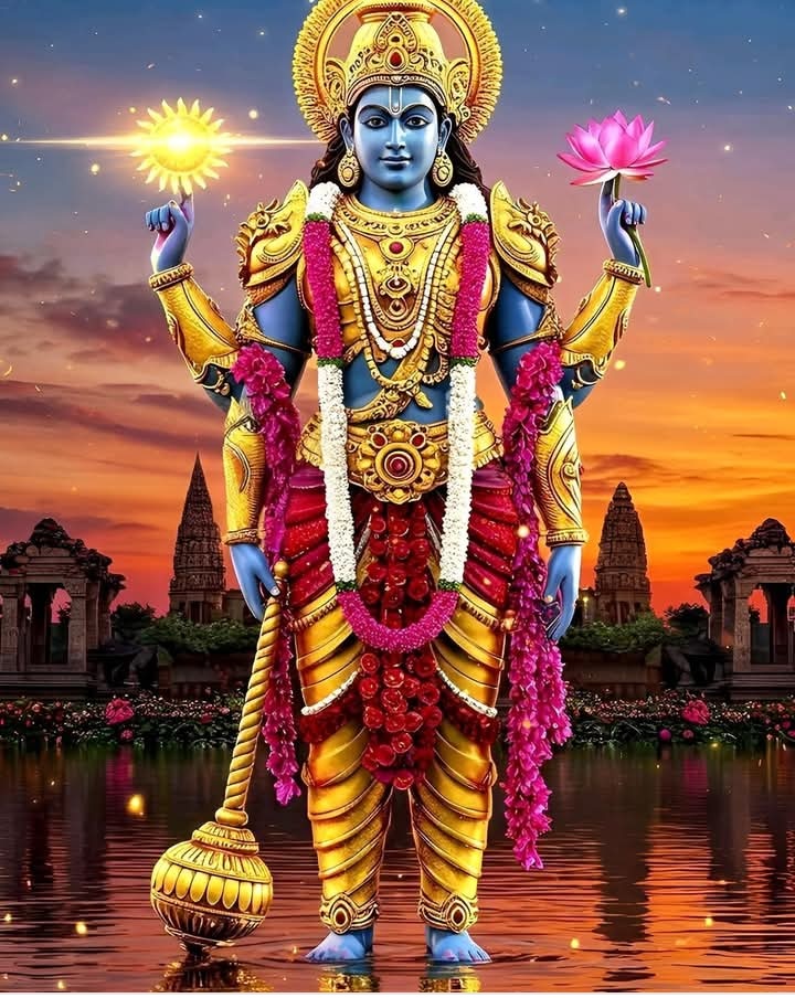zAshthasingh_a's tweet image. विष्णु भगवान के इस दिव्य स्वरूप में करुणा ,धर्म और शक्ति का अदभुत संगम झलकता है❣️
🚨श्री हरि पालनहार,कल्याण के प्रतीक है🚨
जग में सुंदर दो नाम 
शुभ संध्या 
जय श्री राम 🙏
