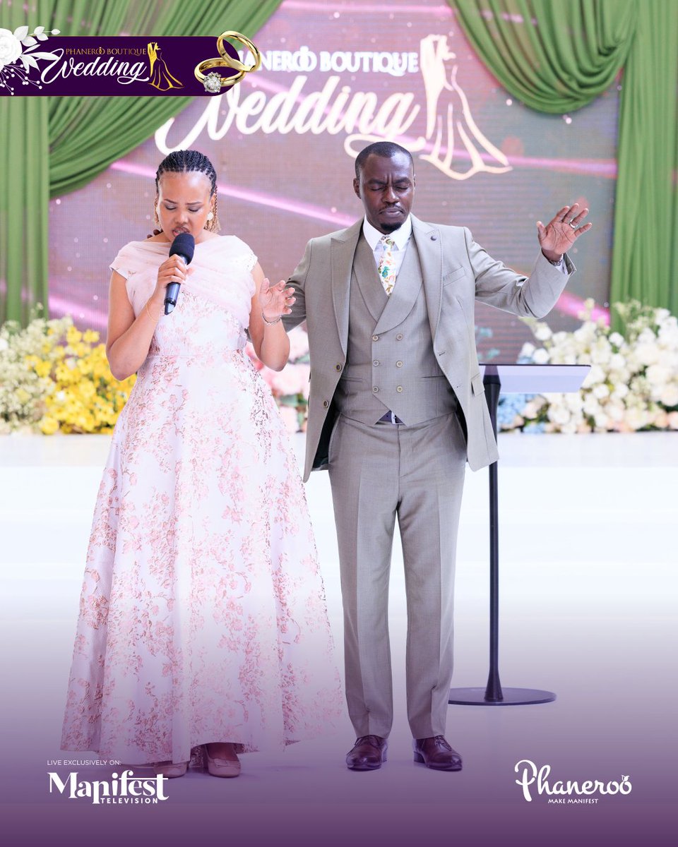 Wandika nti; marriage is a sacred covenant between two people, made before God. ✍️

#PhanerooBoutiqueWedding