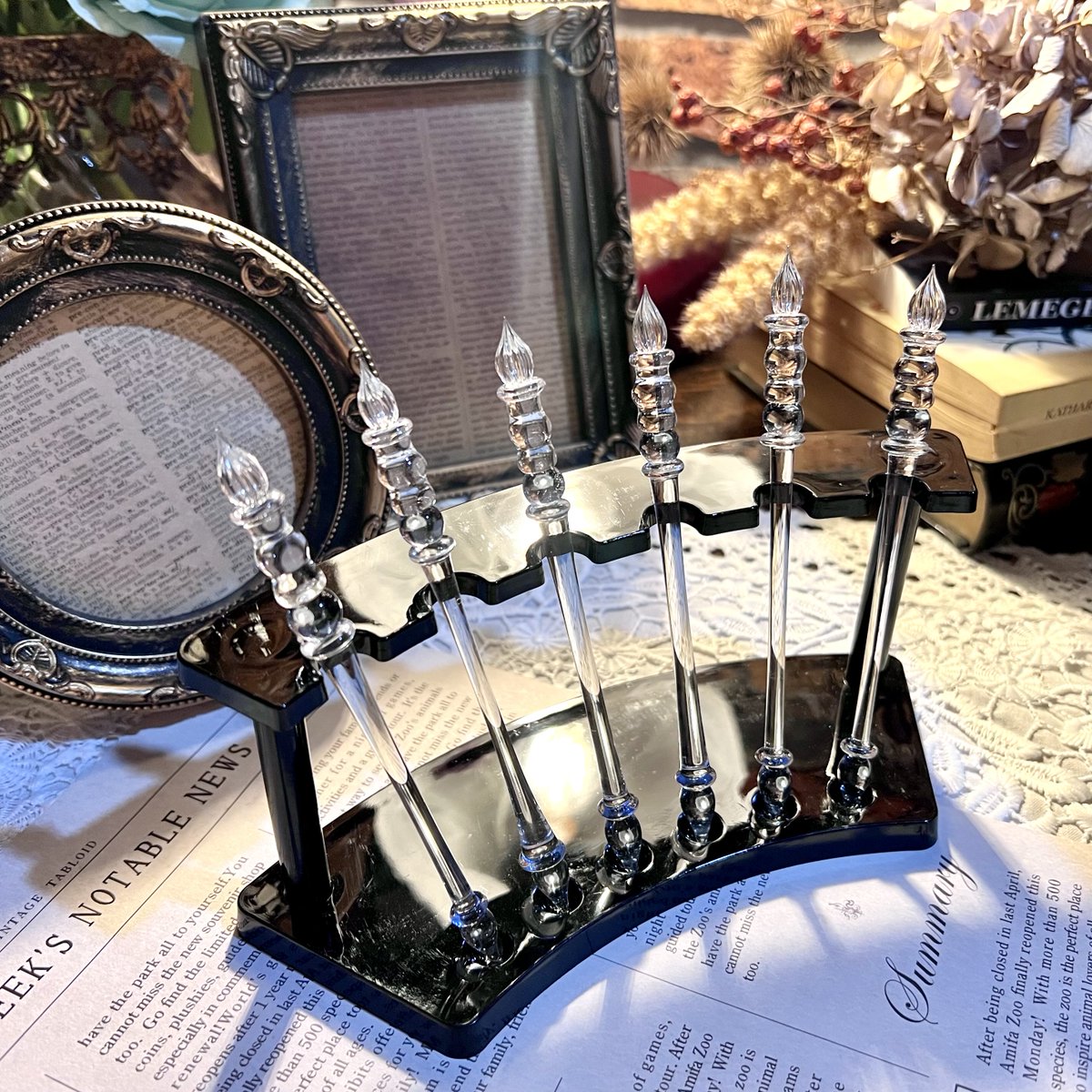 Fairy｛note. ｝オリジナルガラスペン ドロップ d18317175f27d78f499de1fa2c02aa