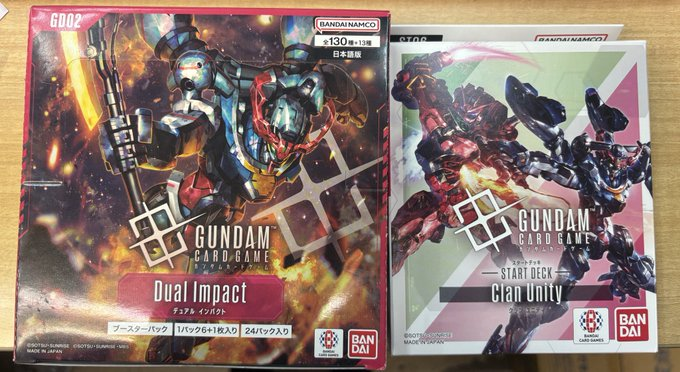 ガンダムカード Dual Impact 7BOX + Clan Unity 2個 ガンダムカード Dual Impact 7BOX + Clan Unity 2個 Amazon.com