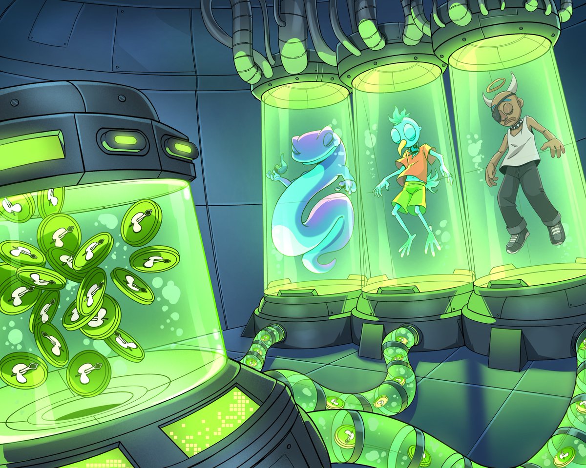 Staking Pods are LIVE! 🚨🔥

Pods are now open for mutation — trouble has officially begun to brew. 

Those wishing to contribute their non-fungibles to debauchery can begin earning $PERP by staking your favorite NFTs to our non-custodial pods powered by <a href="/YeppleInc/">Yepple | NFT & Token Launches | Cardano Dev</a>. ⚙️

5%, yes