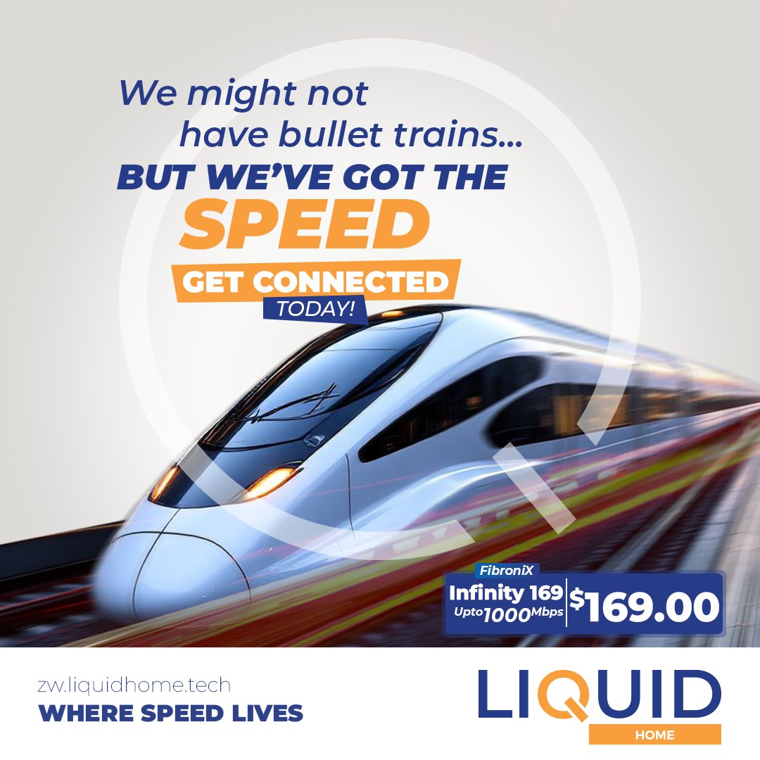 liquidhomezim's tweet image. We might not have bullet trains… but we’ve got the speed that keeps you moving forward!

Stream faster. Work smarter. Game harder.

Experience internet built for the fast lane with Liquid Home.

Get connected today: loom.ly/met8TGM