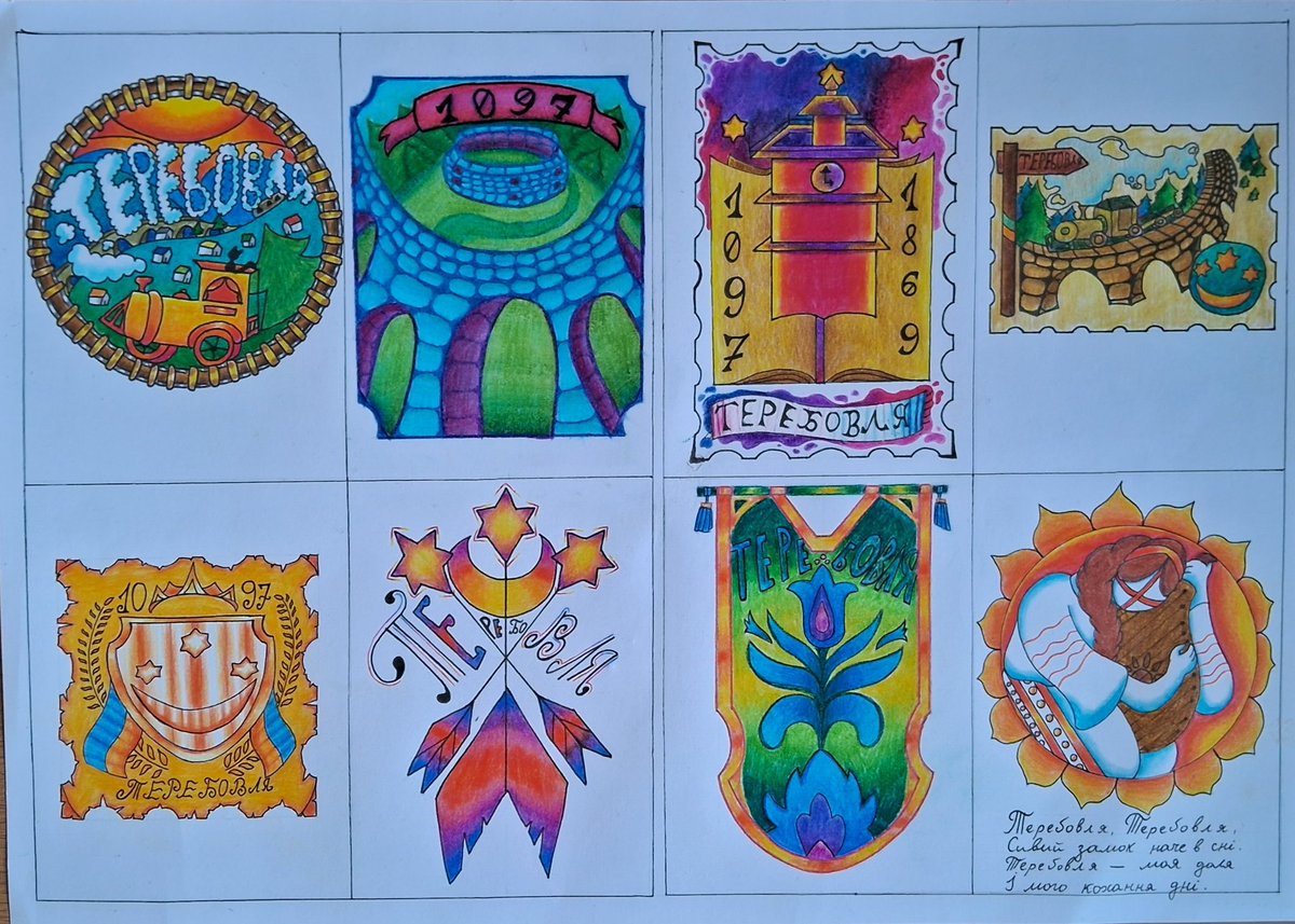 Nathanielka_Enn's tweet image. My city emblems idea!🎨🎇✨️
#emblems #badges #illustrations #composition #citytheme #terebovlya #cityterebovlya #art #ukraine #ukrainart #artist #loveukraine #artidea #colorart #drawing #drawingart #fypviraltwitter #fypシ