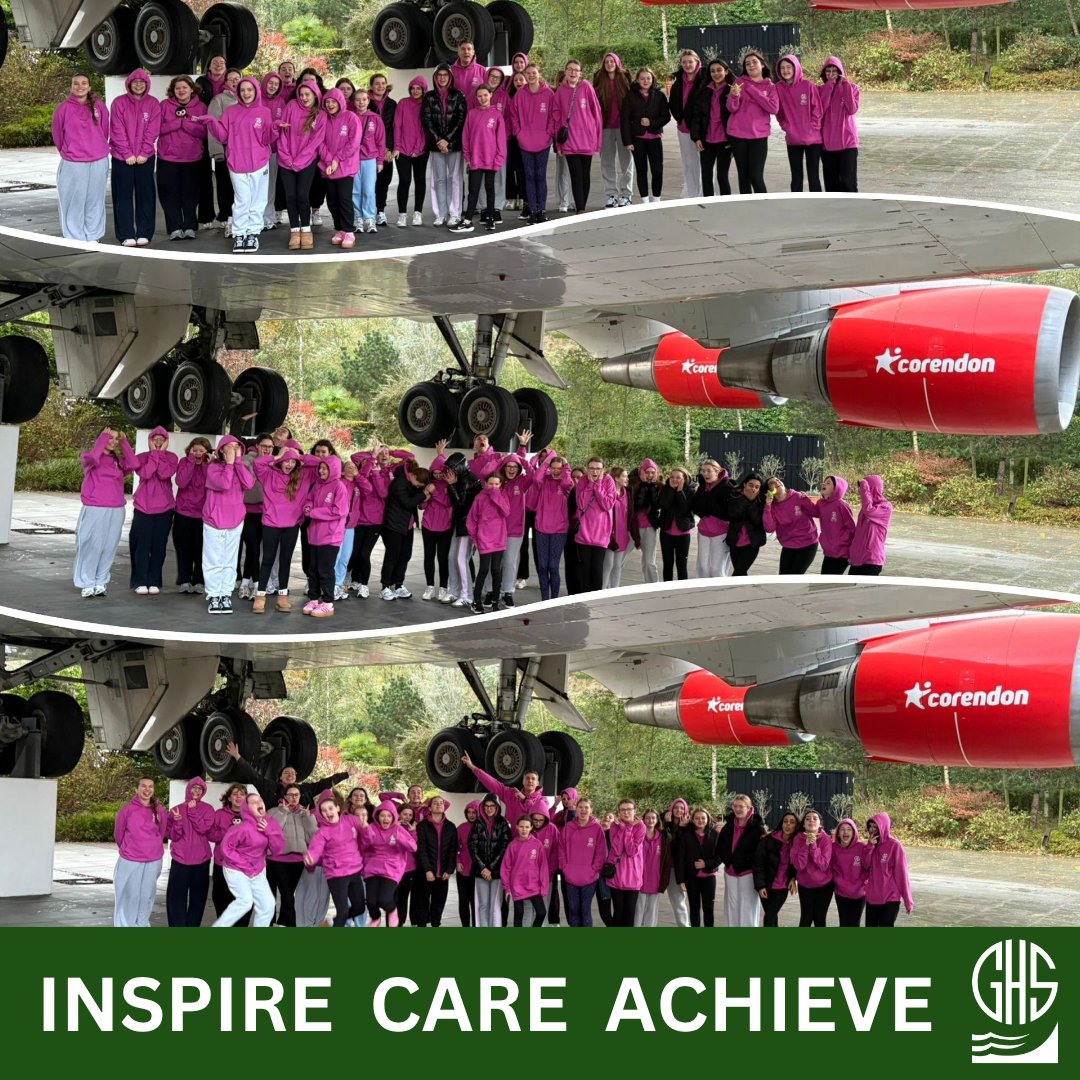 NYC Trip Update - After a challenging day with travel yesterday, the group have all boarded their flight ready to depart to NYC. Pupils have been remarkable throughout despite the challenges and disruptions. This morning, they also got the chance to visit a Boeing 747 excursion.