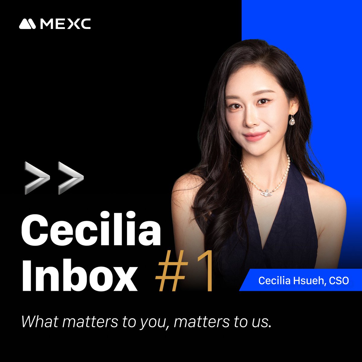 MEXC (@mexc_official) on Twitter photo 💬 Got something to say about MEXC? Cecilia’s Inbox is open <a href="/cecilia_hsueh/">Cecilia Hsueh</a>
What matters to you, matters to us.
👉 Drop your questions: forms.gle/1etnnrRwZTQS6G… 💬 Got something to say about MEXC? Cecilia’s Inbox is open <a href="/cecilia_hsueh/">Cecilia Hsueh</a>
What matters to you, matters to us.
👉 Drop your questions: forms.gle/1etnnrRwZTQS6G…