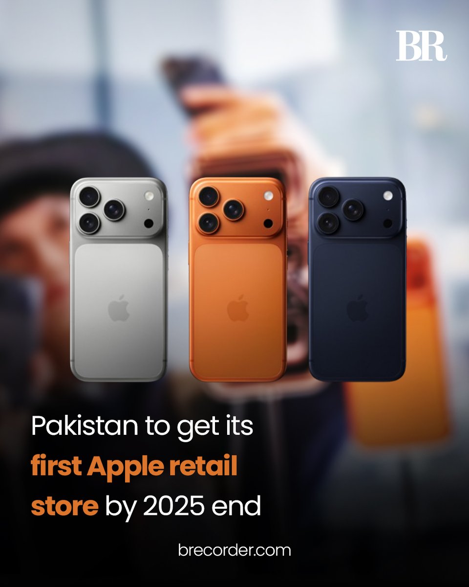 In a major development on the technology front, Air Link Communication, a smartphone manufacturer/assembler, said that it will open Pakistan’s first-ever Apple retail store by the end of 2025.

The announcement came during the firm’s corporate briefing session attended by Topline
